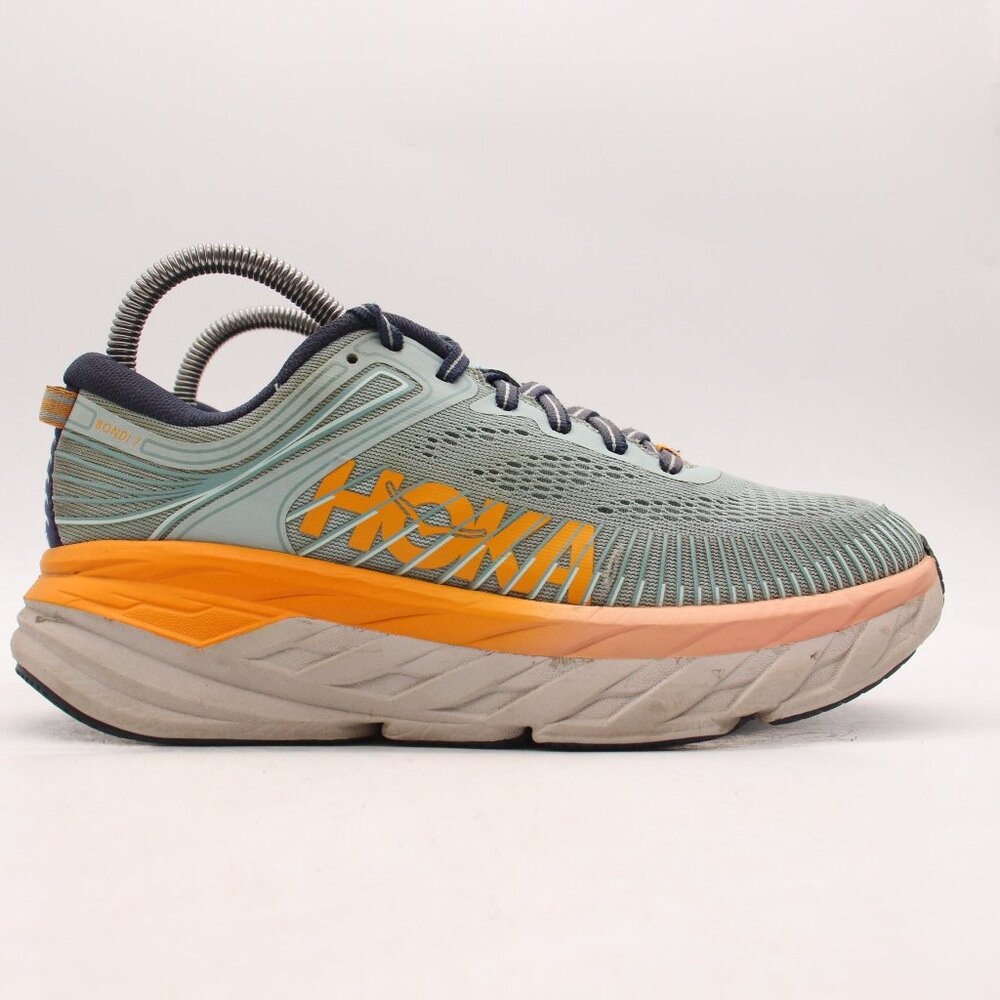 Hoka One One Bondi 7 Women's Size 7 Blue Haze Running Shoes 1110519 BHBI